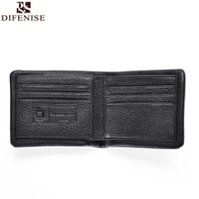The first layer of leather Men’s wallet short Style new business casual wallet embossed leather the whole cross-section Wallet