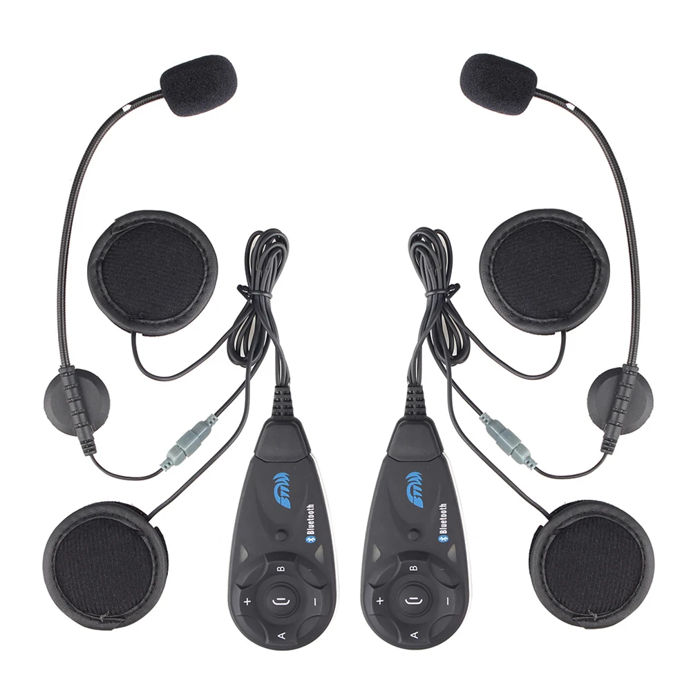 1 set accessory more 2pcs v5 wireless two way intercom 5 riders1200m