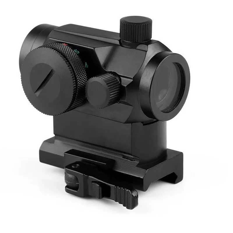2016-New-Tactical-Mini-Micro-1X24-Reflex-Red-Green-Dot-Scope-Sight-with-QD-Quick-Riser (1)