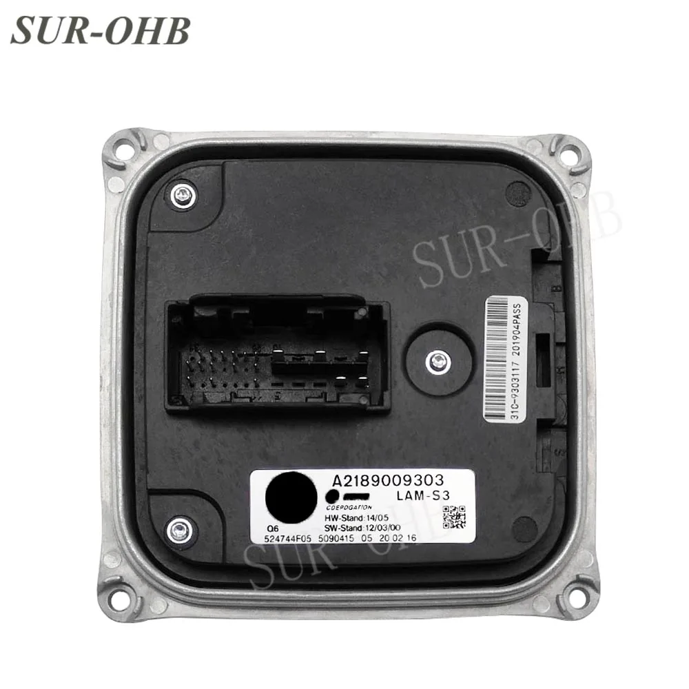 

CLA Class C117 X117 A1668203589 LED Headlights Model Ballast A2189009303 Control Unit for A Class W176 A218 900 9303 car lights