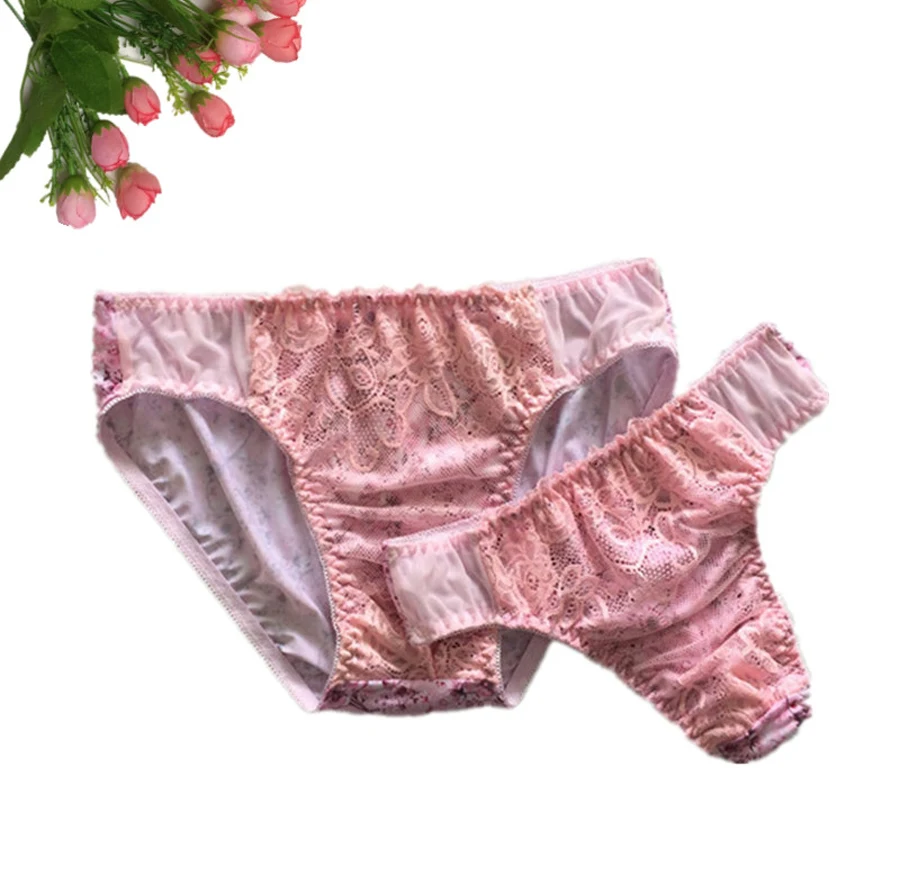 new gay men underwear trunks Underwear pink lace funny mens bikini tangas Underwear Ultra thin
