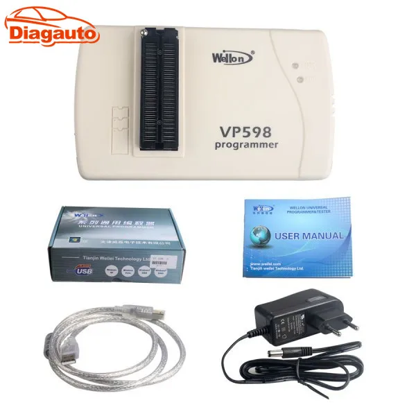 Новый оригинальный программатор Wellon VP-598 VP598 ECU тюнинг микросхем VP 598
