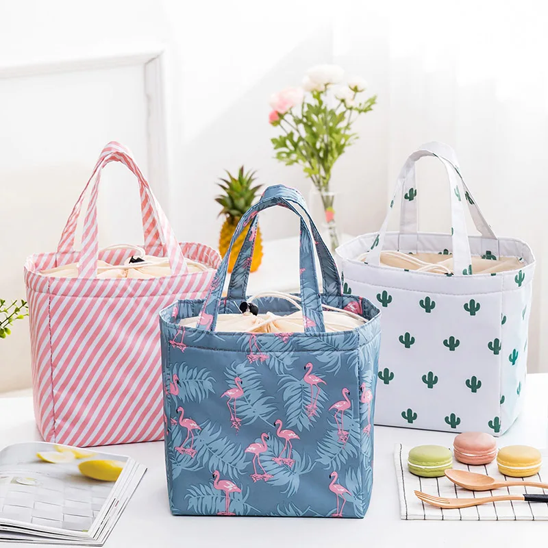 Baby Feeding Milk Bottle Insulation Bag Flamingo Infant Food Breast Milk Warmer Bags Portable Toddler Meal Lunch Tote BB5101 (2)