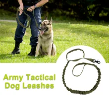 Dog Leads Double Handle Army Tactical Dog Leash Nylon Bungee Leashes Pet Military Lead Belt Training Running Leash Dog Supplies Dog Leads Double Handle Army Tactical Dog Leash Nylon Bungee Leashes Pet Military Lead Belt Training Running Leash Dog Supplies