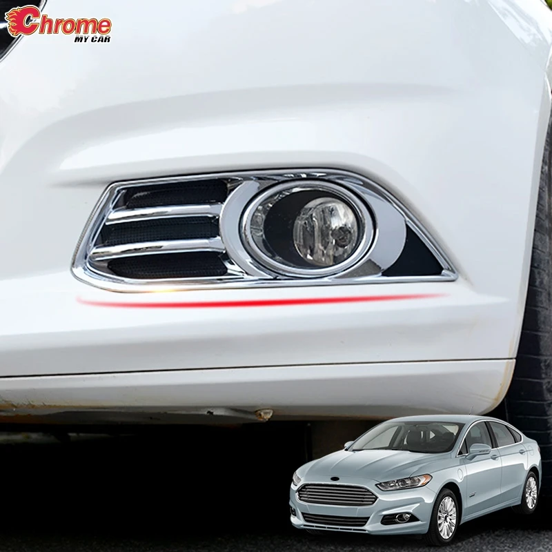 Для Ford Fusion Mondeo 2013 2014 2015 2016 хром передние противотуманные фары