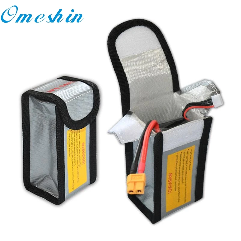 

Drone backpack Waterproof High quality LiPo Li-Po Battery Fireproof Safety Guard Safe Bag 6*50*MM partes S35 DB16