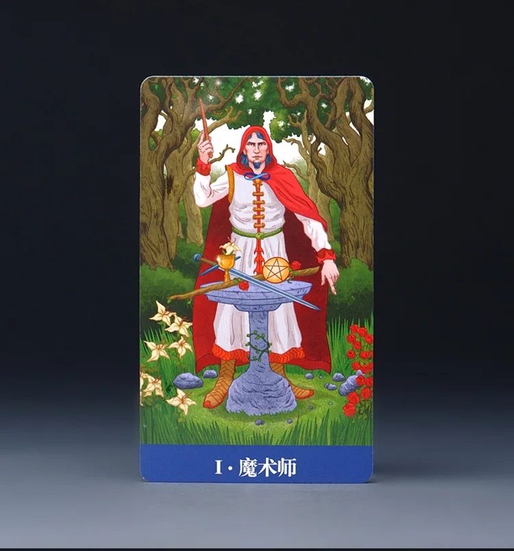 Новая синяя коробка классическая настольная игра, карты Таро высокого качества 78 шт./компл. бумажные карты китайское издание для астролога