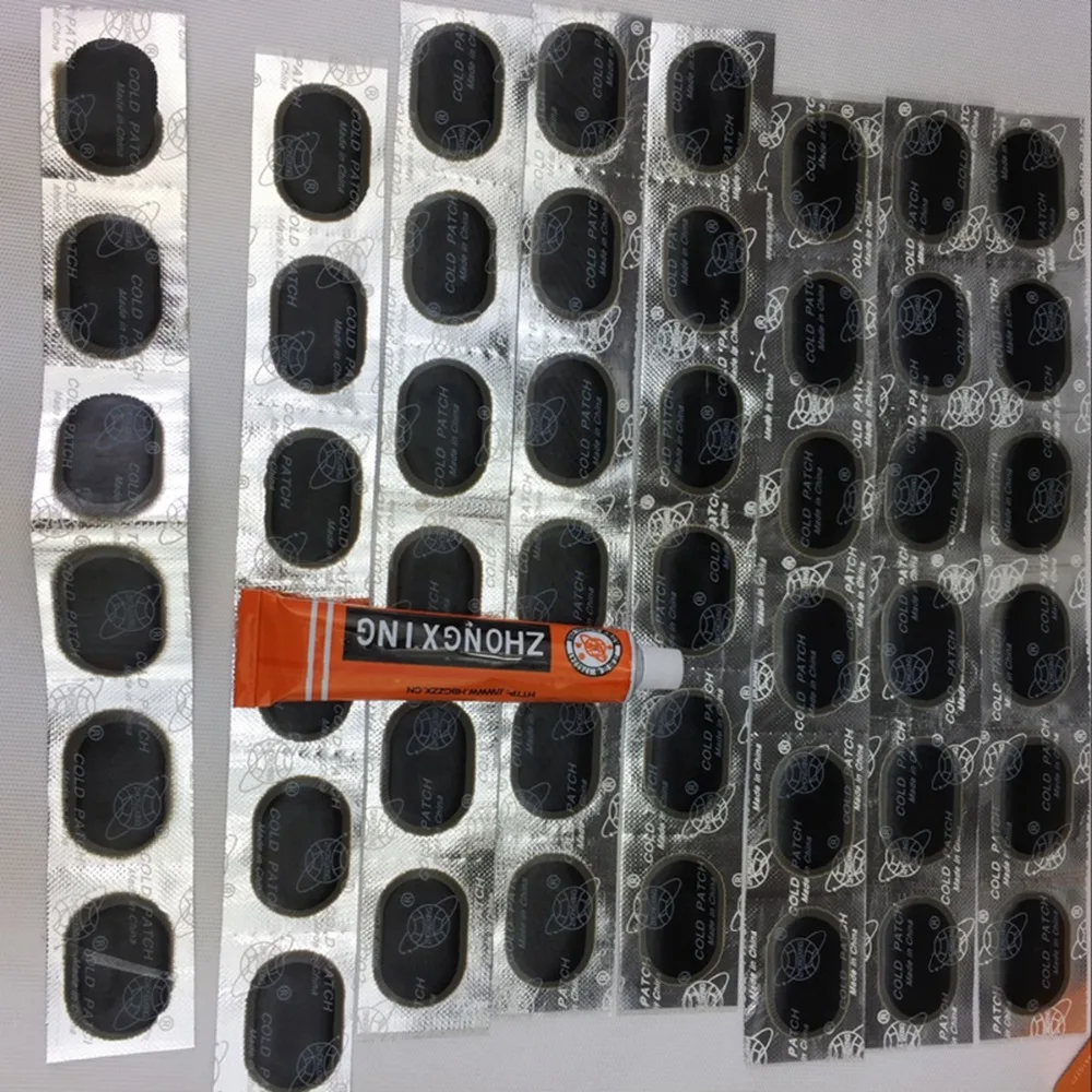 

Quality Patch Set Repair Kits Black Tire tools Bike for Bicycle spokes stem seat chain grips bell fork brake parts Cycling