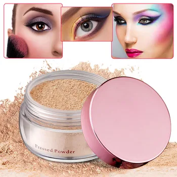 

NEW Loose Powder Finish Makeup Setting Powder Smooth Oil-control Brighten Skin for Women