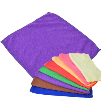 

10x Water Absorbent Microfiber Towel Car Cleaning Cloths Polishing Wash Towels Cleaner Washer Dust Tools Auto Supplies 30*30cm