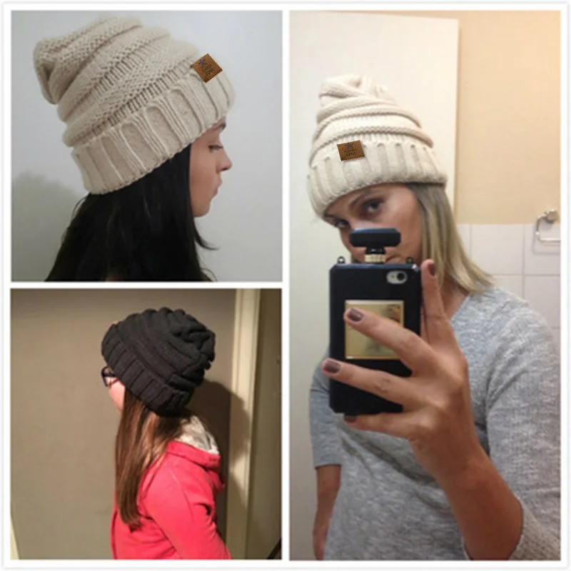 Зимние фирменные кепки с суперзвездами, женская теплая зимняя женская шапка, шапка для девушек, вязаные шапки, шапка, шапка, толстая женская шапка Skullies Beanies