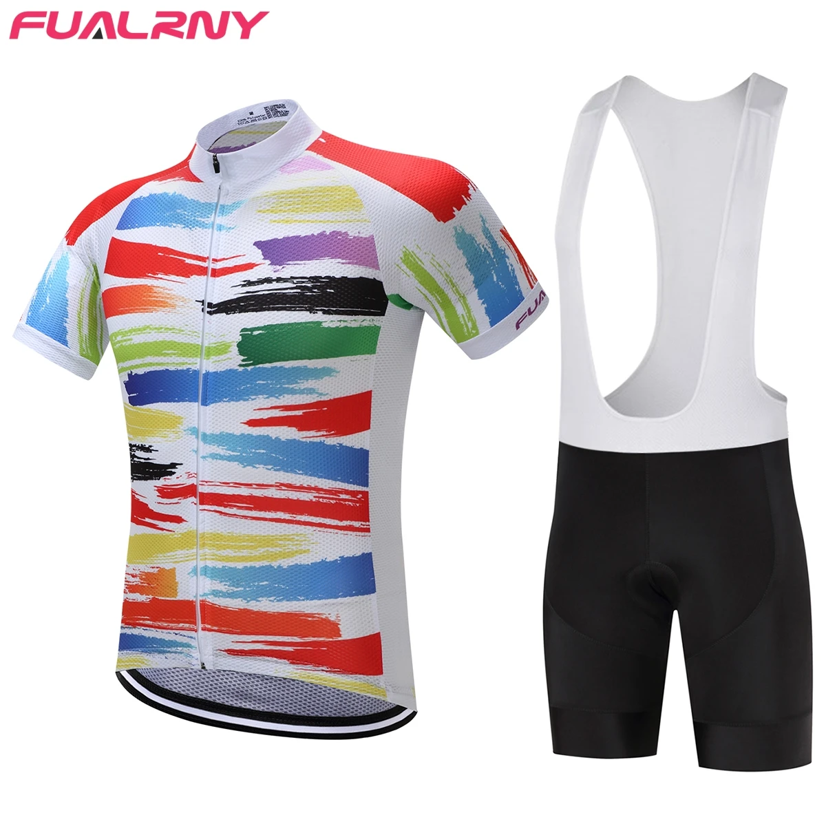 FUALRNY Brand Pro Cycling Set MTB Bicycle Clothes Maillot Ropa Ciclista Bike Clothing Summer Sportswear Mens Ciclismo Jerseys | Спорт и