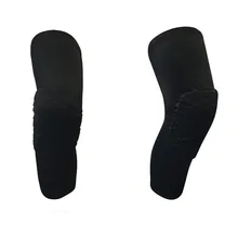

Thin breathable knee support pad honeycomb EVA foam protector impact resistant basketball safety guard leg warmers M L XL