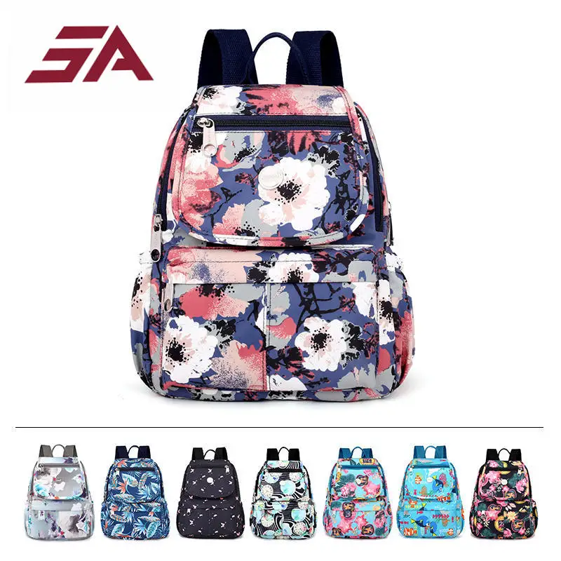 

Miyahouse Fresh Style Women Backpacks Floral Print Bookbags Canvas Backpack School Bag For Girls Rucksack Female Travel Backpack