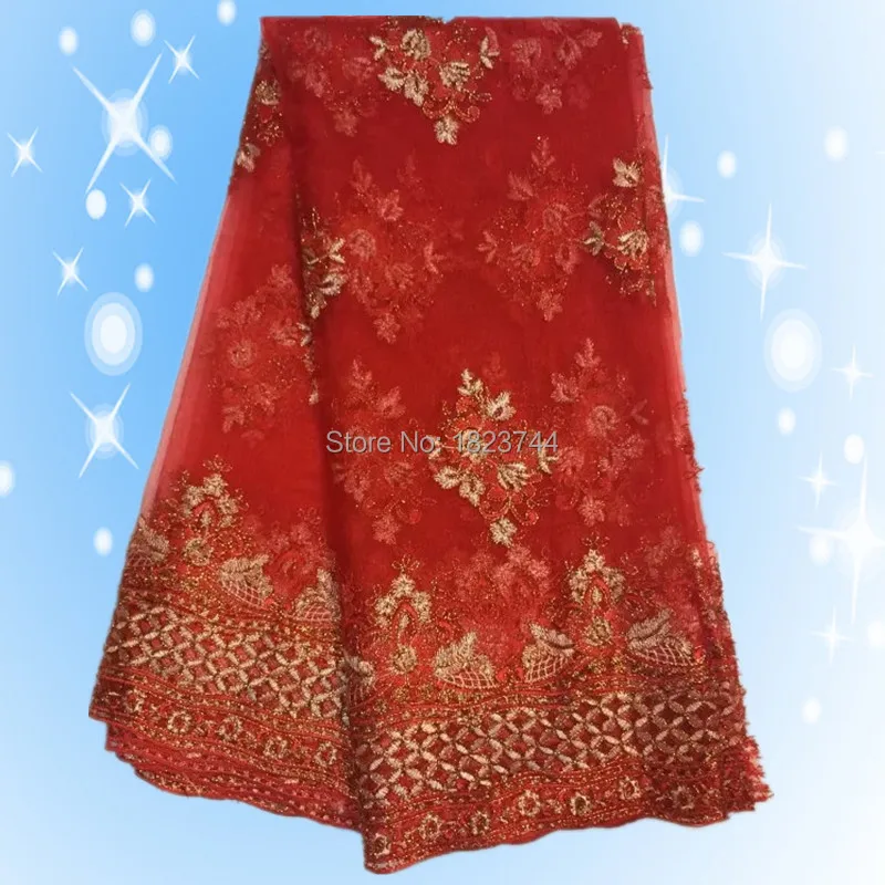 ( 5 yards / lot ) ahf072003 Французский кружевная ткань для ну вечеринку африканский Чистая