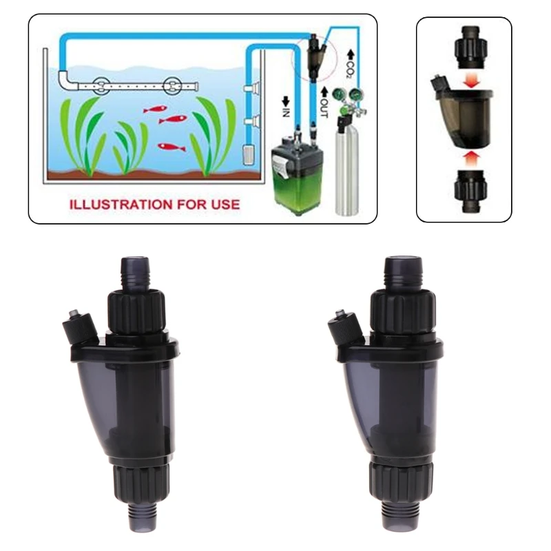 2020 New Aquarium CO2 Diffuser Atomizer Carbon Dioxide Fish Tank Aquatic Plants Grass