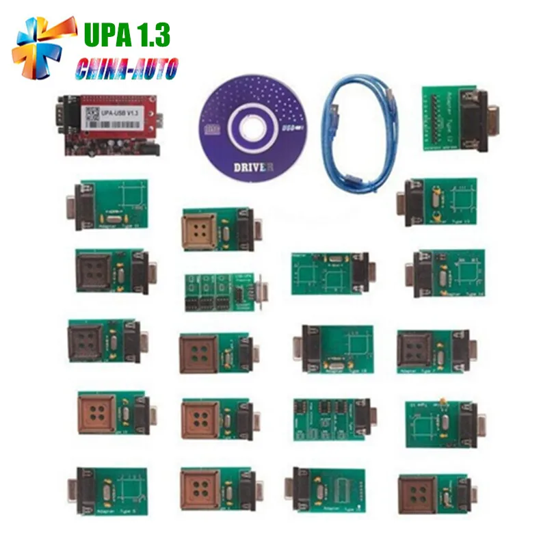 

Best Quality V1.3 UPA USB Programmer With Full Adaptors UPA Programmer