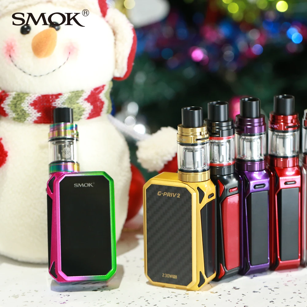 SMOK G priv 2 Kit 230w G-priv Box современный X-baby Tank Q2 T6 сменный спиральная электронная