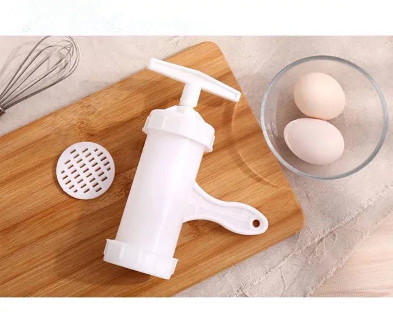 1 шт. ручная лапша машина для изготовления пасты пластиковый пресс Spaetzle Maker OK