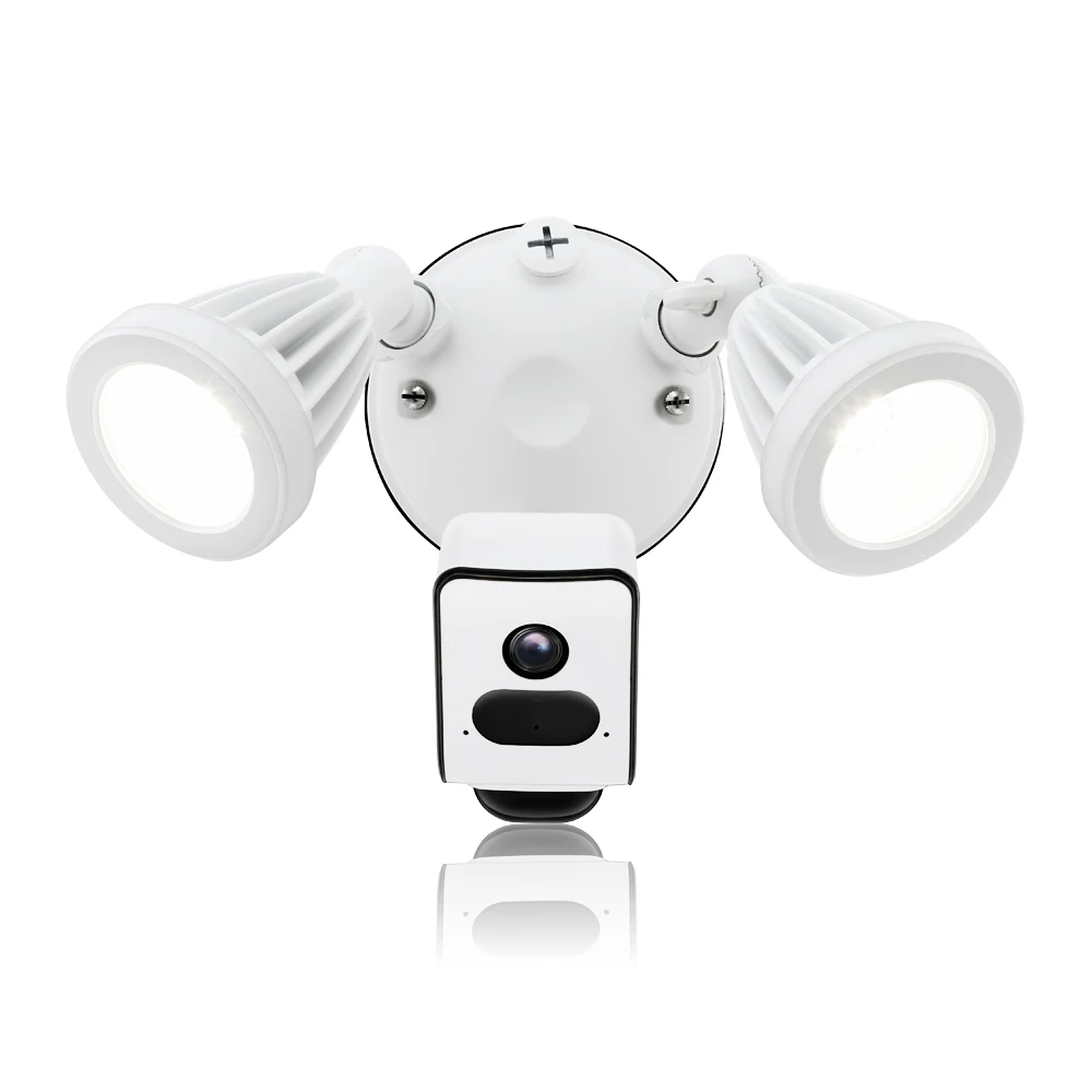 

Clearance!!! 2018 Waterproof L800 HD Surveillance Camera Intelligent Detection Function Built-in Floodlight AI Recognition