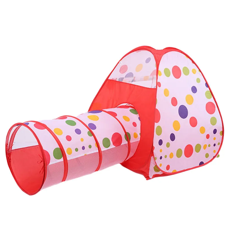 Игровой шатер шар бассейн складной портативный круглый туннель палатка Набор Крытый/Открытый Спорт игровой дом принцесса игрушки для детей Детские