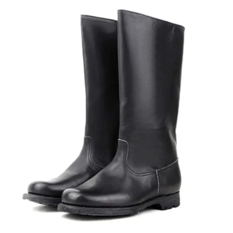 Seconde guerre mondiale allemand EM en cuir militaire bottes de Combat en tailles(China (