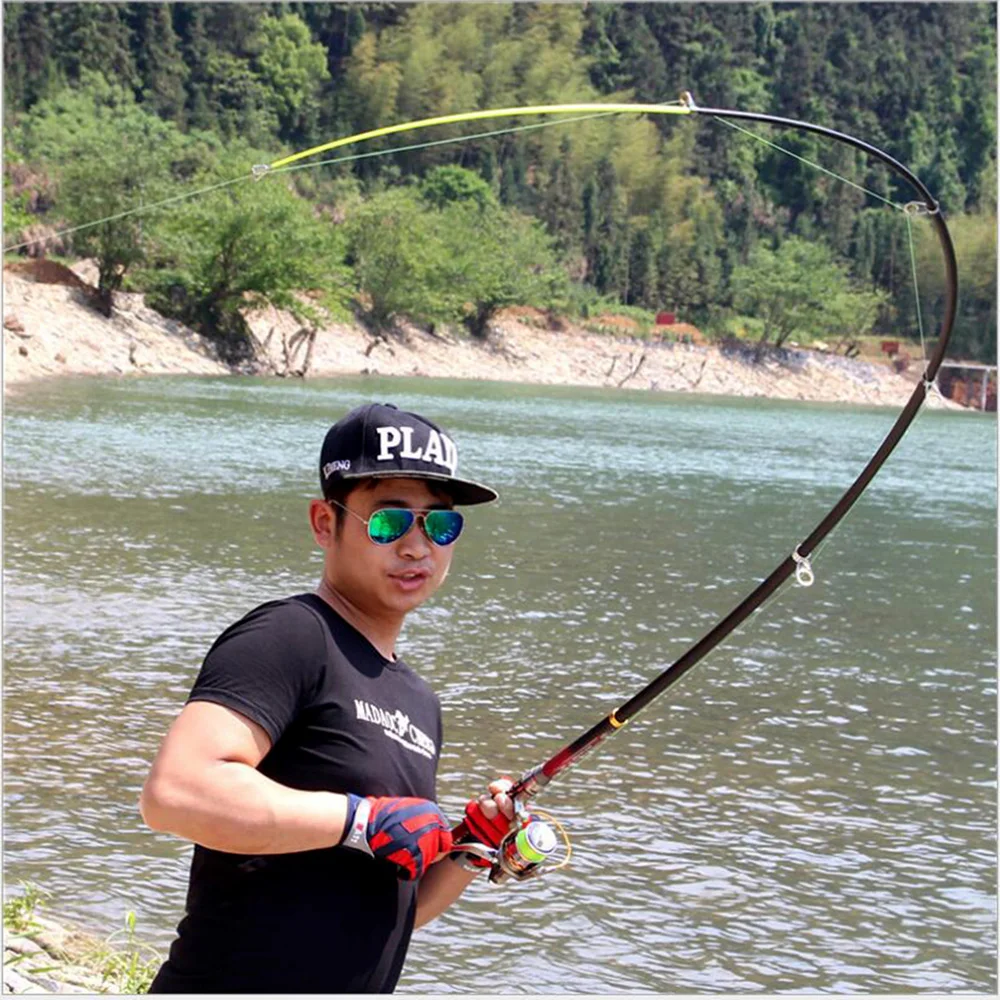 GHOTDA Carbon Spinning Telescopic Fishing Rod Fishing Tackle Ocean GHOTDA Carbon Spinning Telescopic Fishing Rod Fishing Tackle Ocean