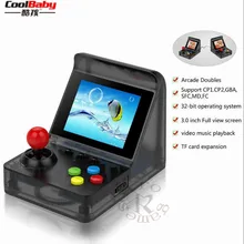 32 бит 3,0 ''Мини Портативная Ретро игровая консоль ручные плееры встроенные 520 Классические Игры Поддержка аркадного соединения