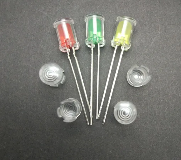 Buy 100PCS,5MM LED Waterproof chimney led holder Guide light beam / light guide