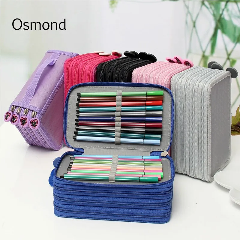 Osmond متعددة الوظائف حقيبة ماكياج التجميل حالة حالات الاطفال قلم الحواجب التخزين المنظمون صناديق كبيرة ثابتة