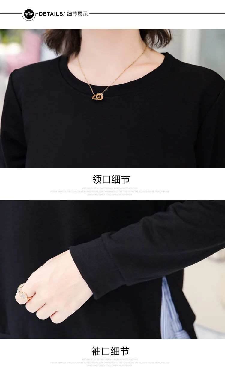 9193# Осенняя корейская мода для беременных рубашки с длинным рукавом на спине Одежда для беременных женщин элегантные топы для беременных