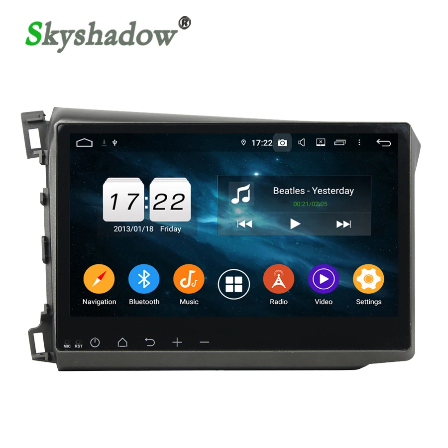 Top DSP Android 9.0 4GB 32G ROM Octa Core IPS 10.1" Car Radio player GPS map wifi Bluetooth 4.2 For Honda CIVIC 2012 2013 2014 2015 0 Top DSP Android 9.0 4GB 32G ROM Octa Core IPS 10.1" Car Radio player GPS map wifi Bluetooth 4.2 For Honda CIVIC 2012 2013 2014 2015 0