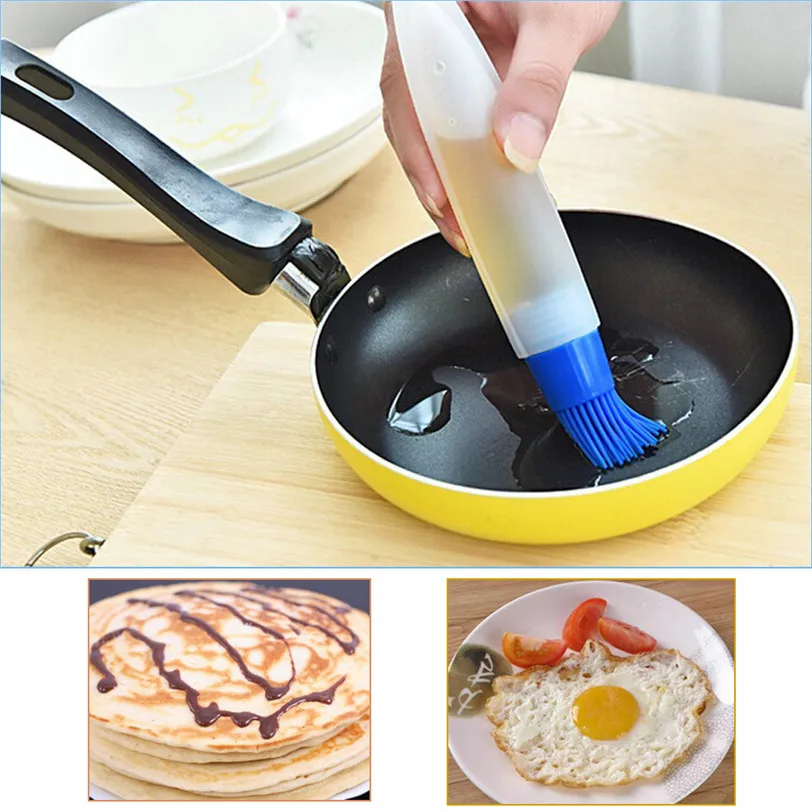 Silicone Oil Brush Baking Brushes Liquid Oil Pen Cake Butter Fried eggs