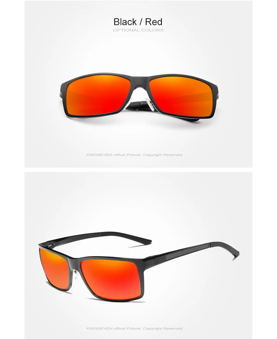 KINGSEVEN брендовые дизайнерские модные алюминиево-магниевые солнцезащитные очки мужские поляризованные очки для вождения для мужчин UV400 Oculos N7021