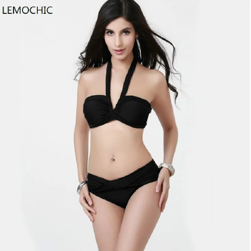 

High quality 2016 new arrival  Suits women set bathing beach size sexy wetsuit retro monokini swimming bikini swimsuit swimwear
