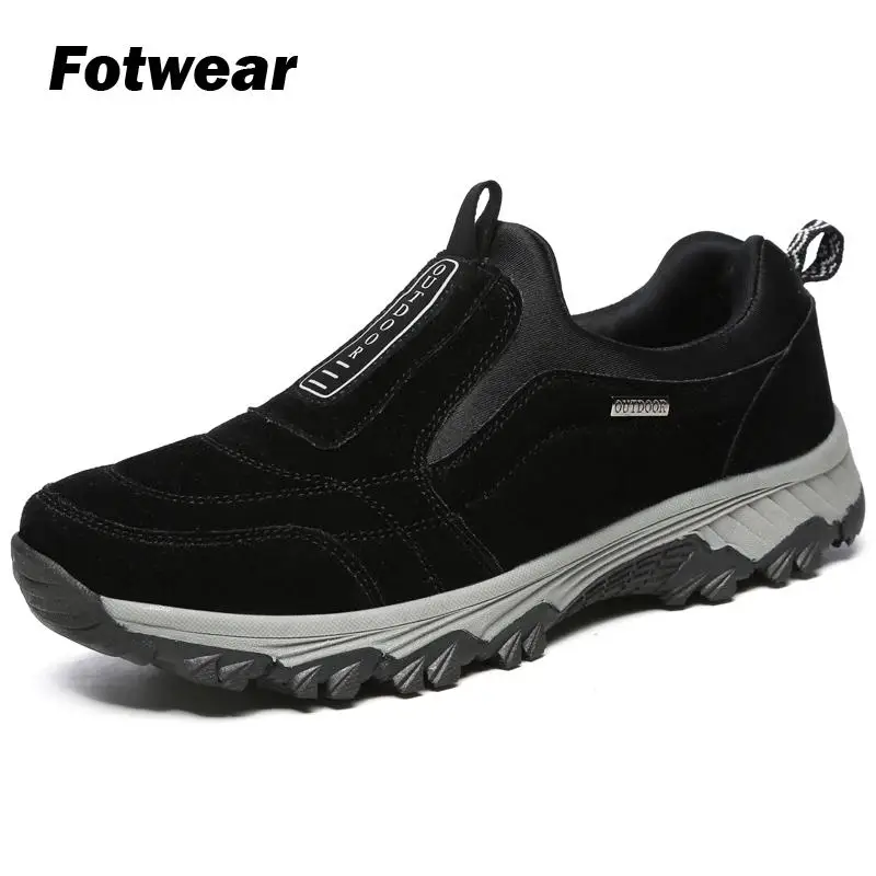 Fotwear; Мужская обувь без шнуровки; повседневная обувь; мягкая подкладка для дополнительного использования в помещении и на открытом воздухе; удобная стелька; легкие шлепанцы