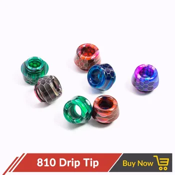 

Quartz Banger 1pc Snake Epoxy Resin 810 Drip Tip Mouthpiece for Vape V8 V12 Prince X-BABY V8 BIG BABY Tank e cig