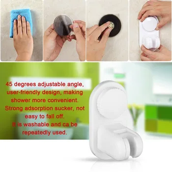 

Suction Cup Sprinkler Base Free Punching Fixed Support Rain Shower Artifact Spray Lifting Tripod Bathroom Accessories
