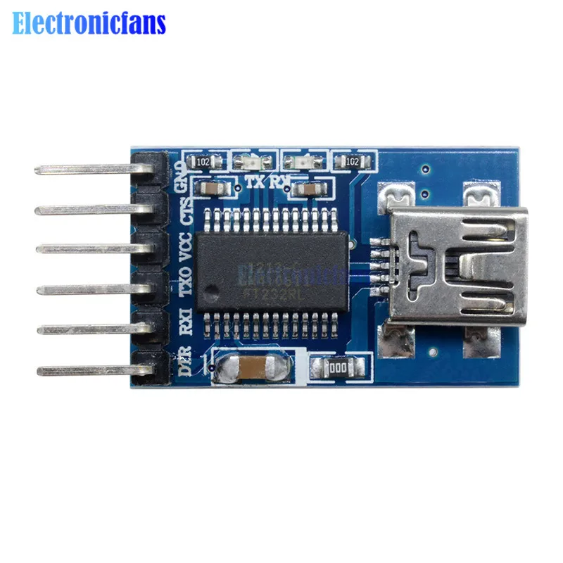 3,3 V 5,5 V FT232RL FTDI USB для ttl Последовательный модуль адаптера для Arduino мини-порта