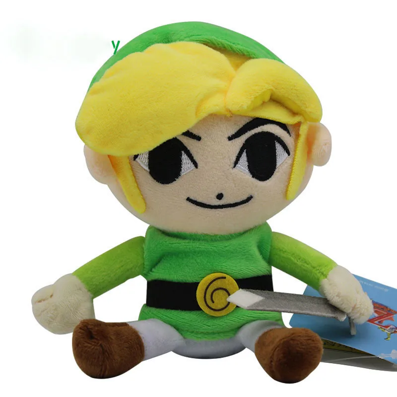 

Zelda Legend Heaven Link Down With City Sword And Shield Plush Toys Celda Dude Stuffed Doll Children Gift