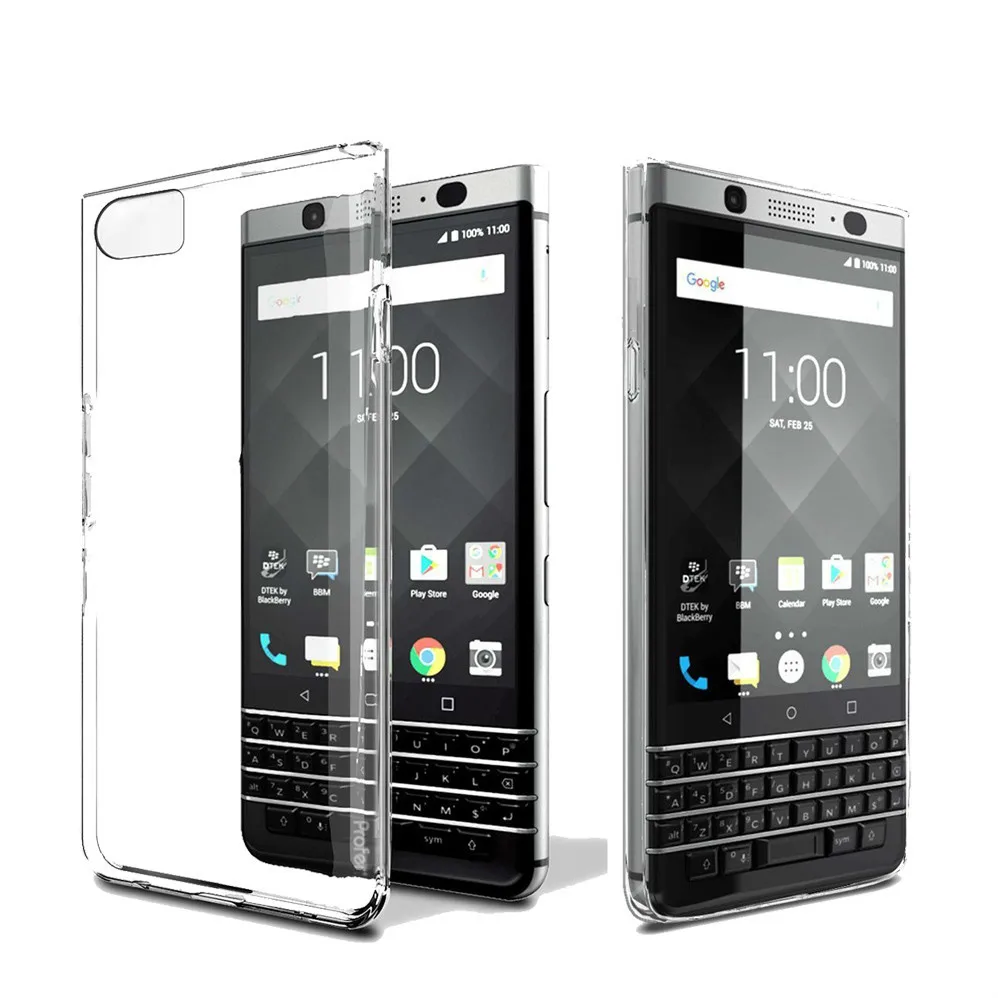

For Blackberry KEYone / Mercury DTEK70 Clear Soft TPU Case Crystal Slim Anti Slip Case Back Protector Cover Shockproof