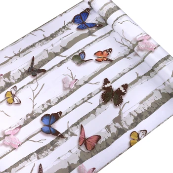 

new North European Style papel de parede vinyl self-adhesive 3D wallpaper peel off and stick 3d wall sticker in size 0.45*10M