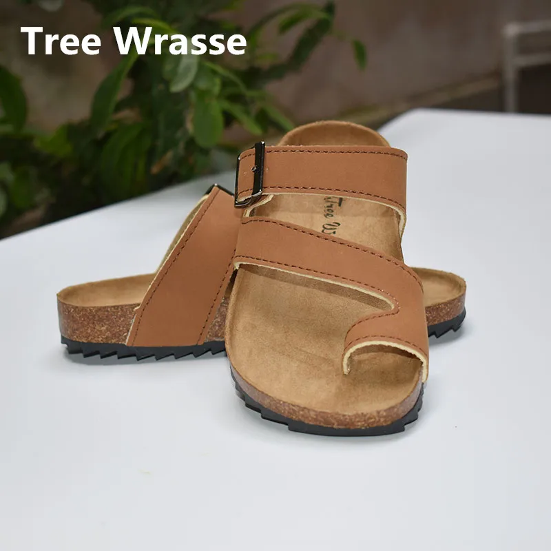 Tree Wrasse/детские сандалии новый стиль обувь из пробковой резины для мальчиков и
