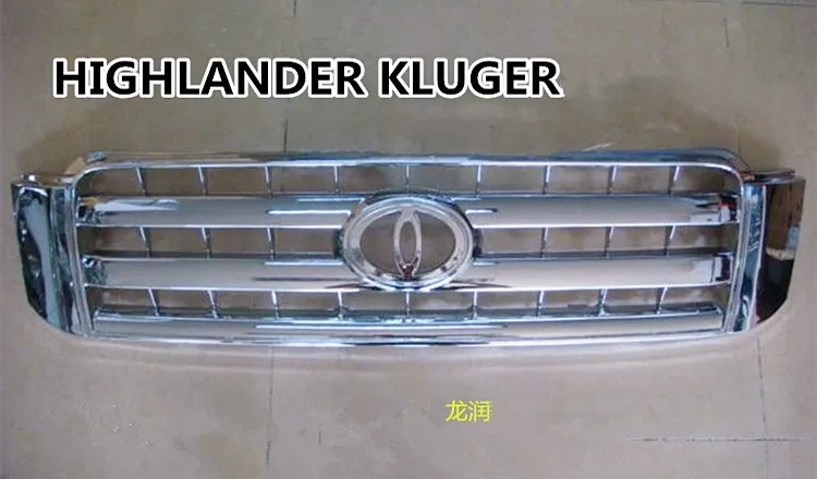 EOsuns Решетка переднего бампера для Toyota highlander kluger 2004-2006 - Цвет: Original