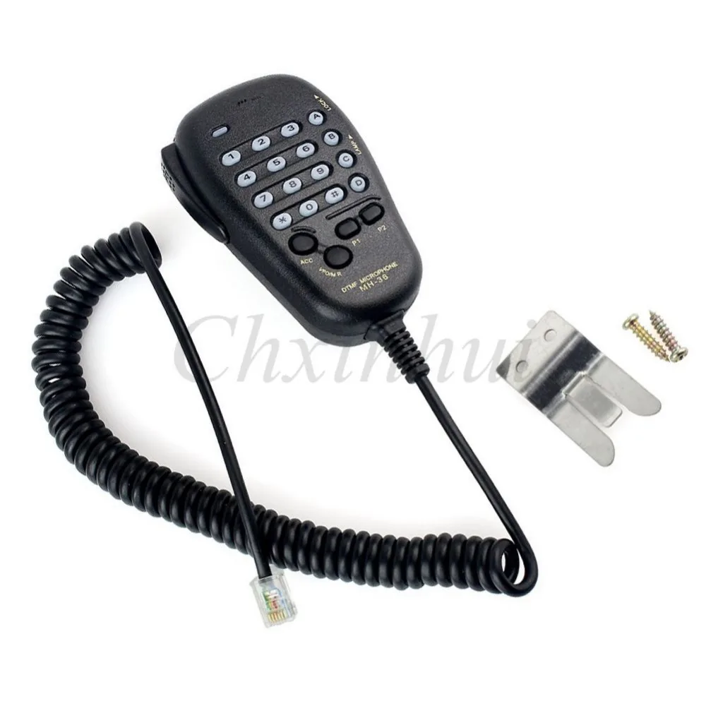 

MH-36 Microphone 6 Pin Hand Mic for YAESU for Vertex FT-7100M FT-8800R FT-90R FT-2600M FT-3000M FT-8100R two way radio