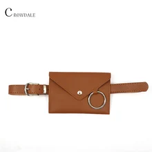 Crowale брендовая модная женская поясная сумка, Женский ремень, чехол для телефона, сумки, дизайнерские женские конверты, сумки для женщин, девочек, поясная сумка