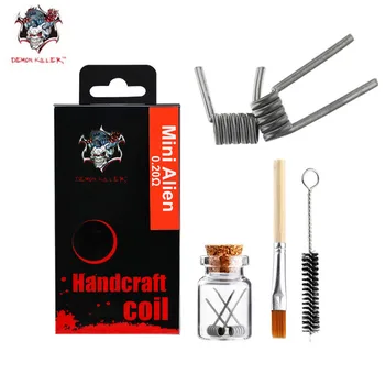 

Demon Killer Upgrade Handcraft Coil Mini Alien Heating Wires for Ecig RDA Tank Heating Wire Vape Resistance Premade Coil