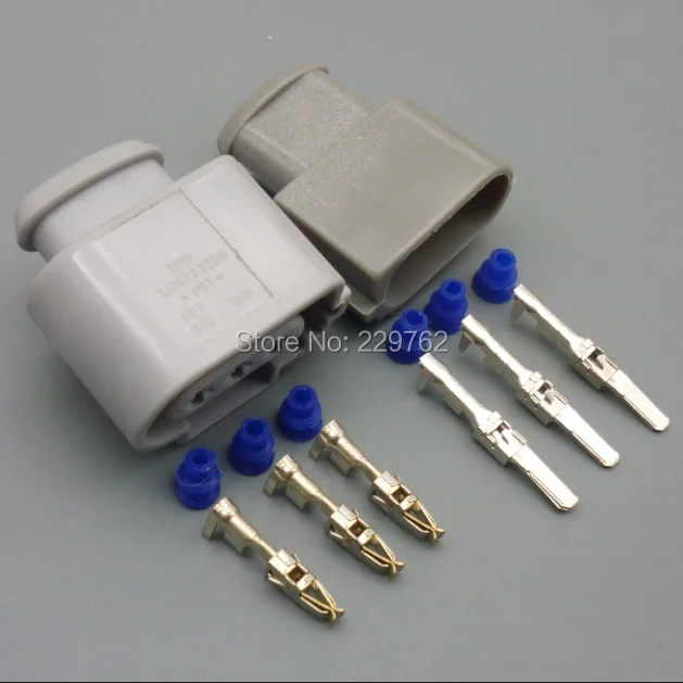 1x Connector 3-way 3 pin for Speed Sensor 1J0 973 723 G