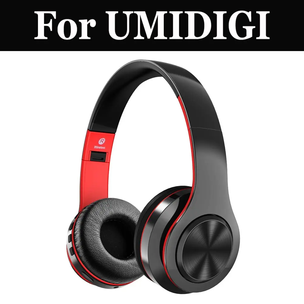 

Wireless Headphones Stereo Headset Mic SD TF Card For UMIDIGI G C Note 2 Crystal C2 Z1 Pro S Z1 A1 Pro A3 One Pro Max Z2 Pro