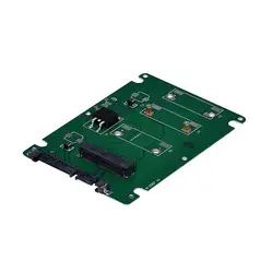 Mini PCIe mSATA до 2.5 дюйма SATA3 адаптера с случае jun22 профессиональная заводская цена Прямая доставка